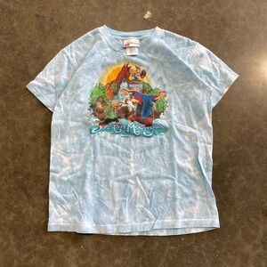 Vintage Splash Mountain Shirt Youth Medium Walt Disney World Tie Dye Boys Kids